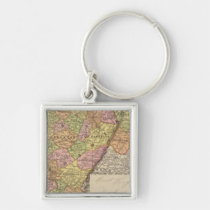 West Virginia Keychain