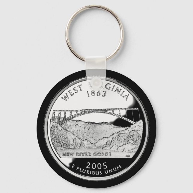 WEST VIRGINIA KEYCHAIN (Front)