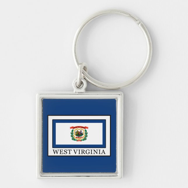 West Virginia Keychain (Front)