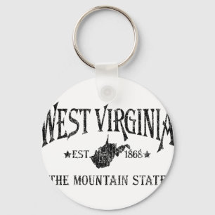 West Virginia Keychain