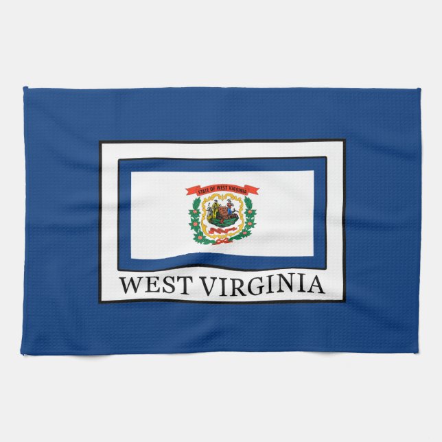 West Virginia Kitchen Towel (Horizontal)