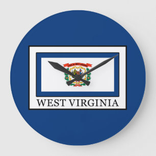 West Virginia Large Clock