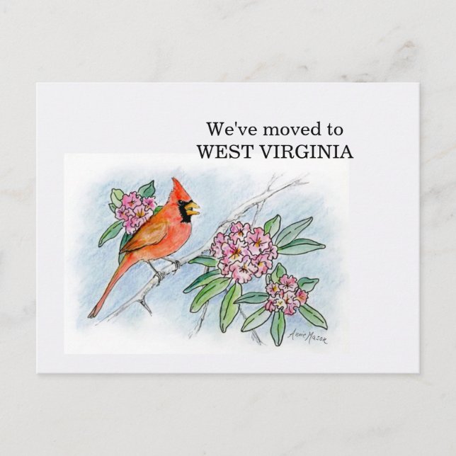 West Virginia Postcard (Front)