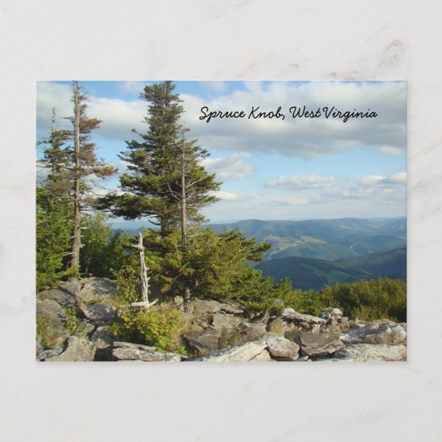 West Virginia Postcard (Front)