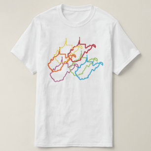 west virginia pride blur T-Shirt