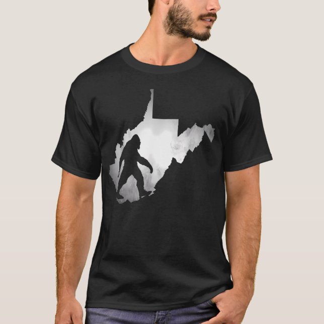 West Virginia Sasquatch T-Shirt (Front)