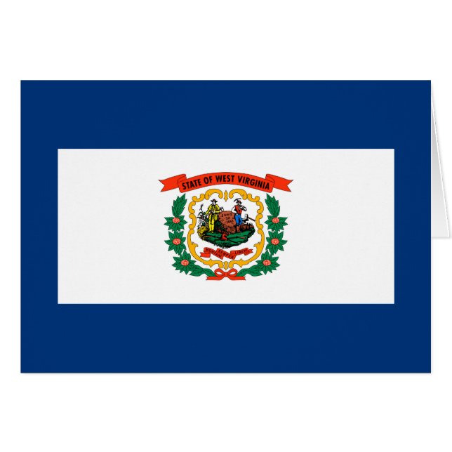 West Virginia State Flag Design (Front Horizontal)