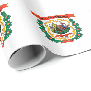 West Virginia State Flag Wrapping Paper