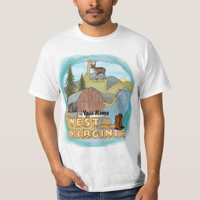 West Virginia T-Shirt (Front)