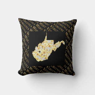 WEST VIRGINIA    THROW PILLOW