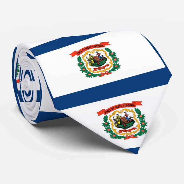 West Virginia Tie (Rolled)