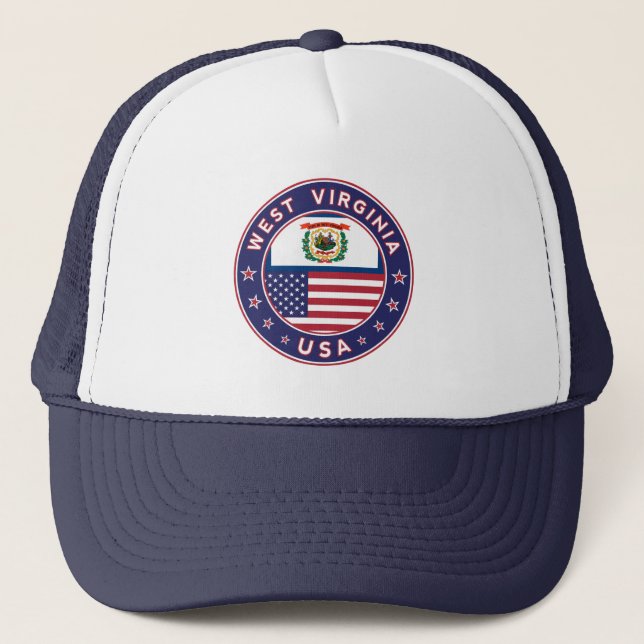West Virginia Trucker Hat (Front)