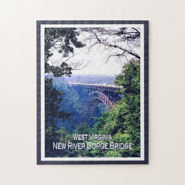 West Virginia - Usa - Mosaic - Jigsaw Puzzle (Vertical)