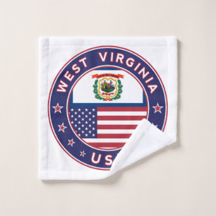 West Virginia Wash Cloth