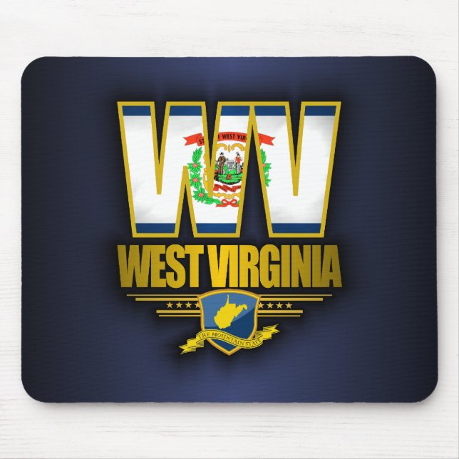 West Virginia (WV) Mouse Pad (Front)