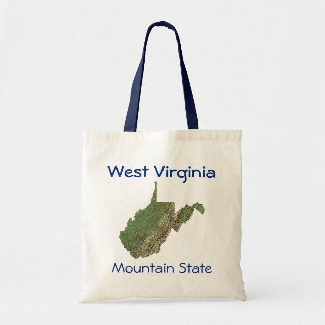 West Virginian Map Bag (Front)