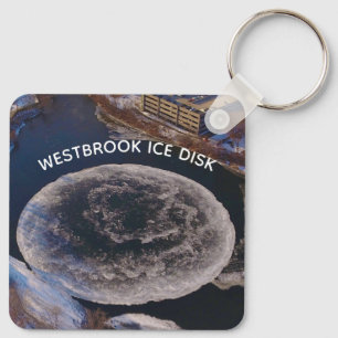 Westbrook Ice Disc Keychain