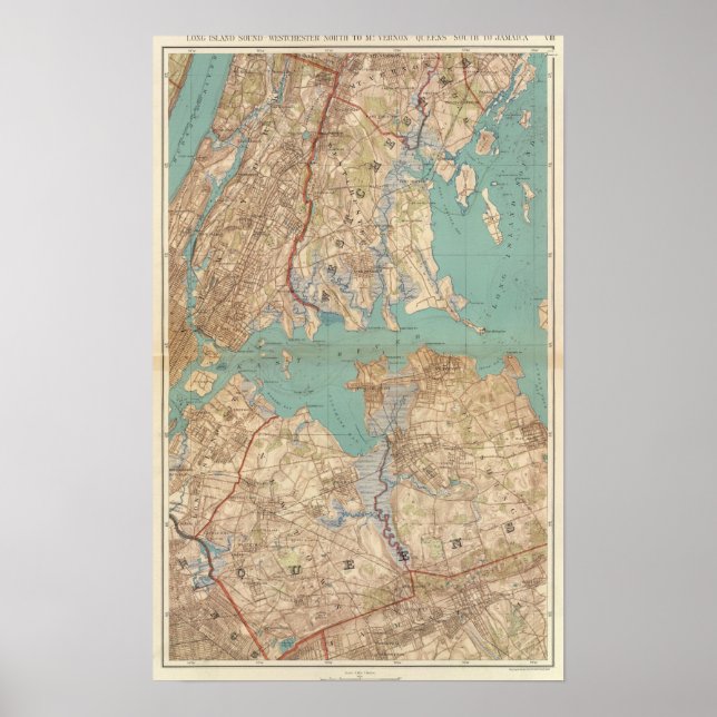 Westchester and Queens Poster (Front)