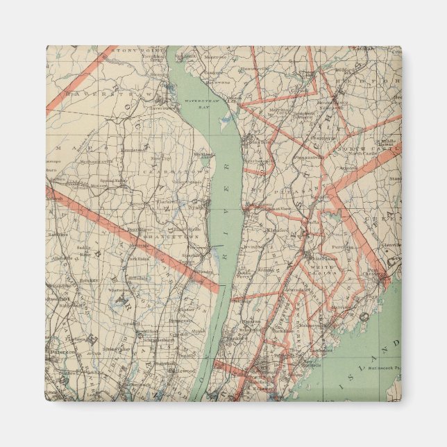 Westchester Co & surroundings Magnet (Front)