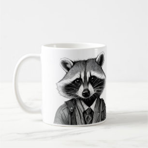 Westcoast scavenger raccoon  coffee mug