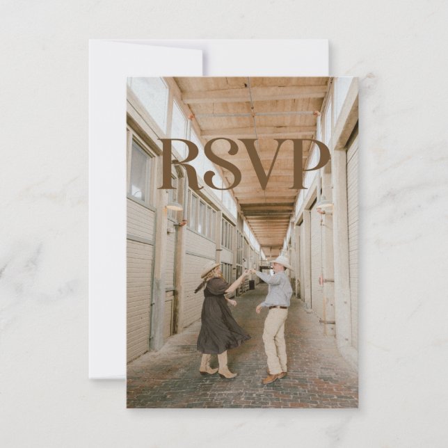 Wester RSVP Card (Front)