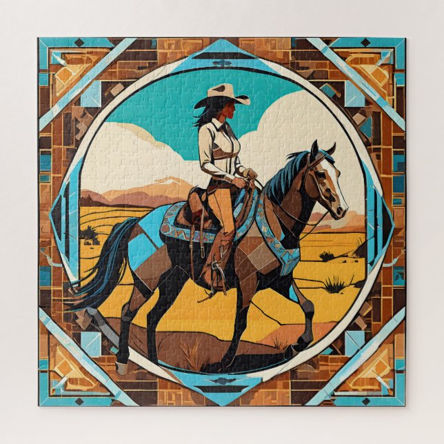 Western Adventurer 3 Jigsaw Puzzle (Vertical)