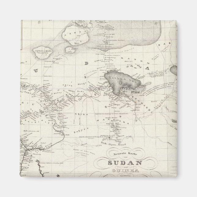 Western Africa Magnet (Front)