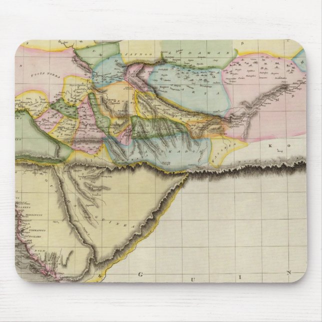 Western Africa Mouse Pad (Front)