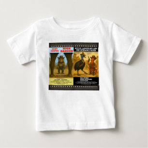 Western Animal Movie Poster Parody Baby T-Shirt