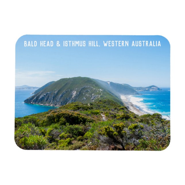 Western Australia Coastal Cliffs Nature Landscape Magnet (Horizontal)