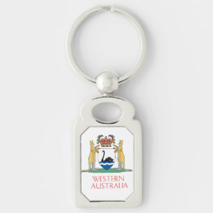 Western Australia coat of arms Keychain