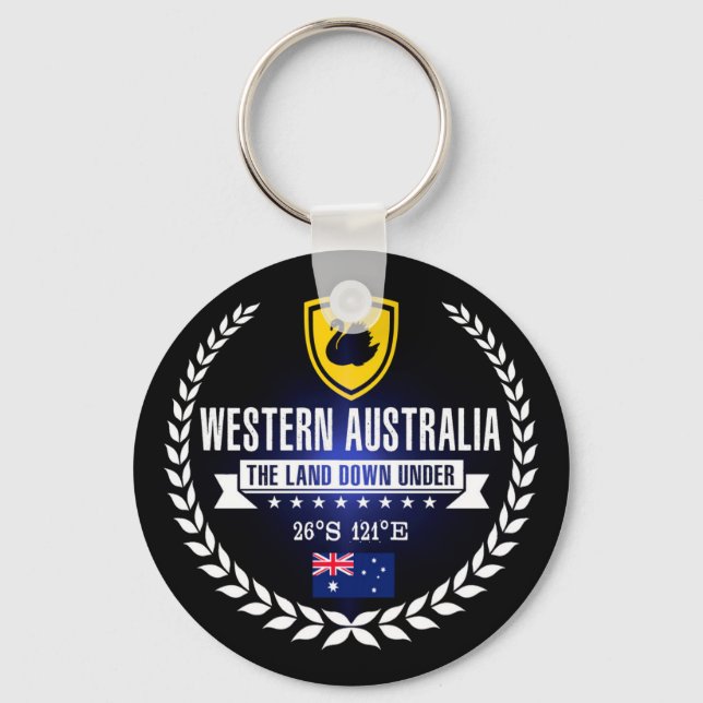 Western Australia Keychain (Front)