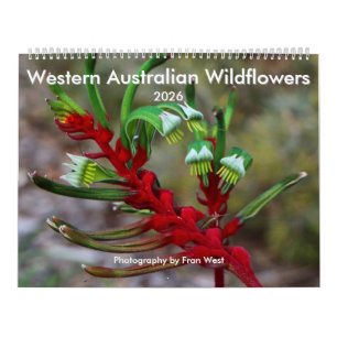 Western Australian Wildflowers 2026 Calendar