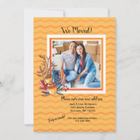 Western Autumn Photo Moving Announcement