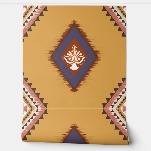 Western Aztec Wallpaper (Unrolling)