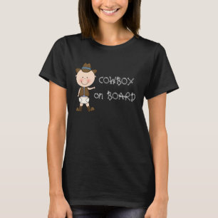 Western Baby Boy Cowboy Special Delivery Maternity T-Shirt