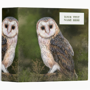 Western Barn Owl Binder