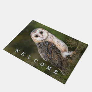 Western Barn Owl Doormat