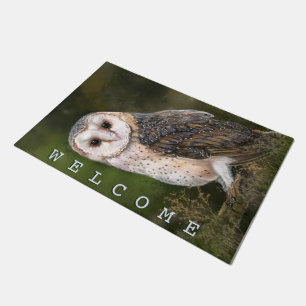 Western Barn Owl Doormat