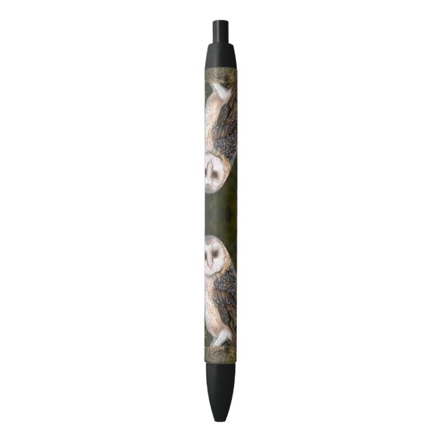 Western Barn Owl Pen - Painting (Front Vertical)