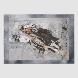 Western Barrel Racing Cowgirl Tissue Paper