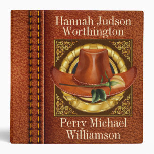 Western Binder - Wedding, Gathering, Photo Album
