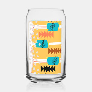 Western Boho Can Glass