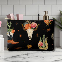 Western Boho Cosmetic Bag