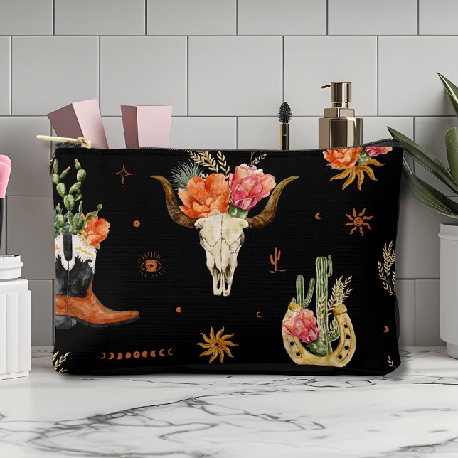 Western Boho Cosmetic Bag  (Creator Uploaded)