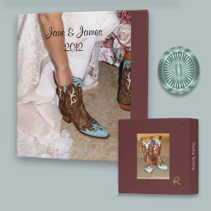 Western Bride Wedding Binder