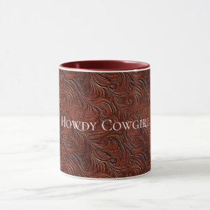 Western Brown Bohemian Art Mug