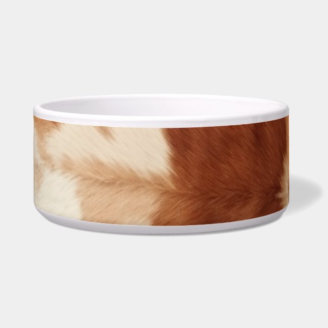 Western Brown Cream Animal Cowhide (Front)