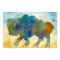 Western Buffalo Stylized art form