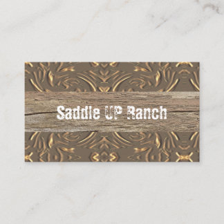 Western Business Cards
